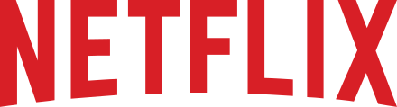 Netflix logo, a catalog of titles available on demand next to MAG Box IPTV